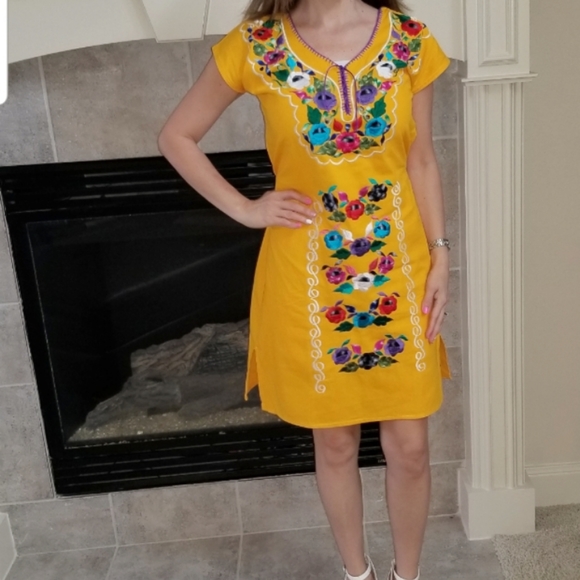 Embroidered Dress - Picture 2 of 2